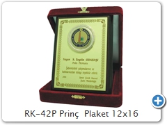 RK-42P Prinç  Plaket 12x16