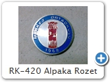 RK-420 Alpaka Rozet